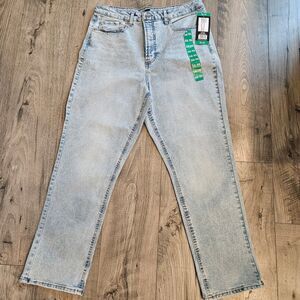 FRYE Jeans High Rise Straight Stevie Wash Woman Size 12/31 NWT
